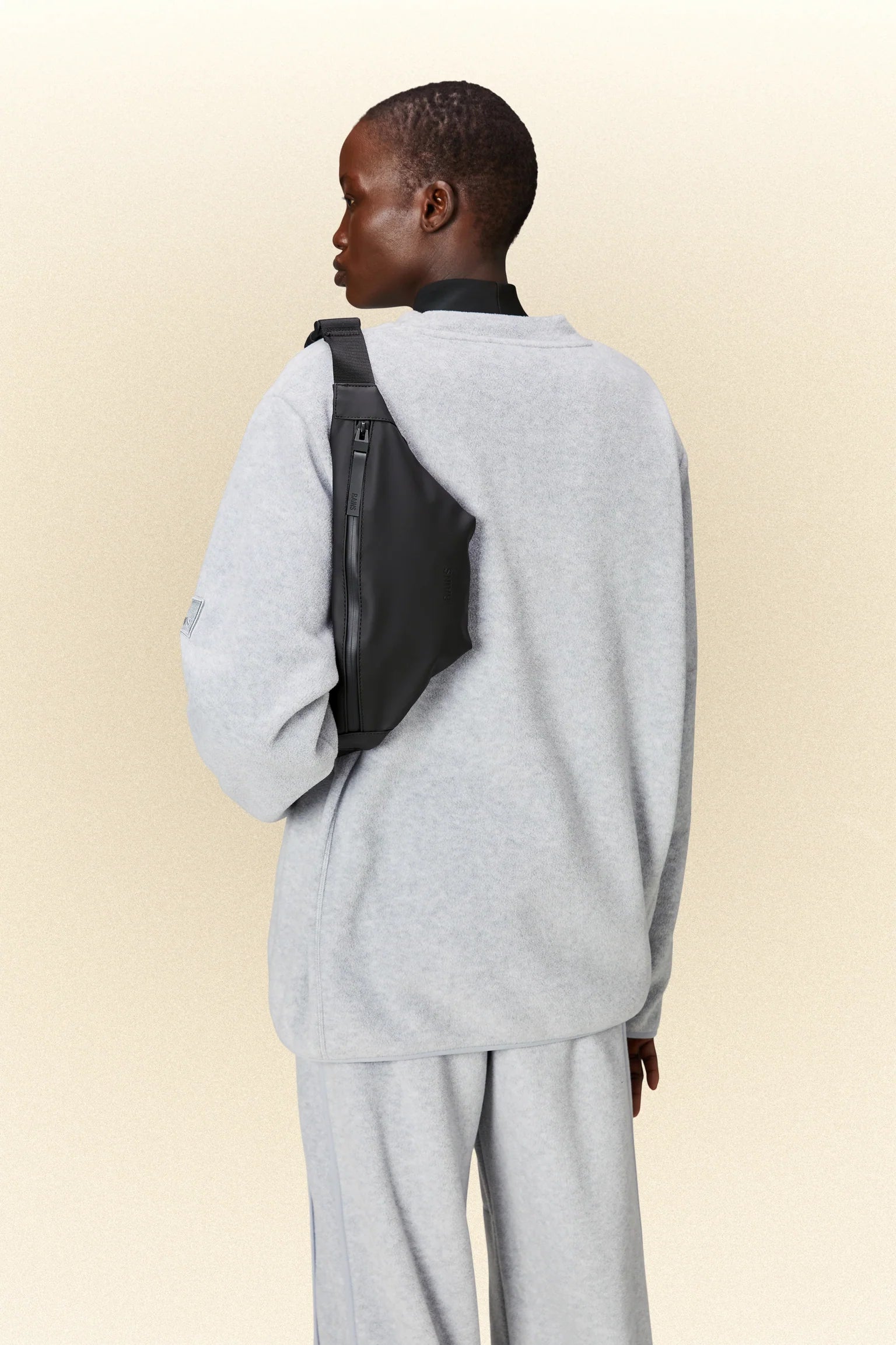 Rains - Bum Bag Mini – Black-Accessoires-14700