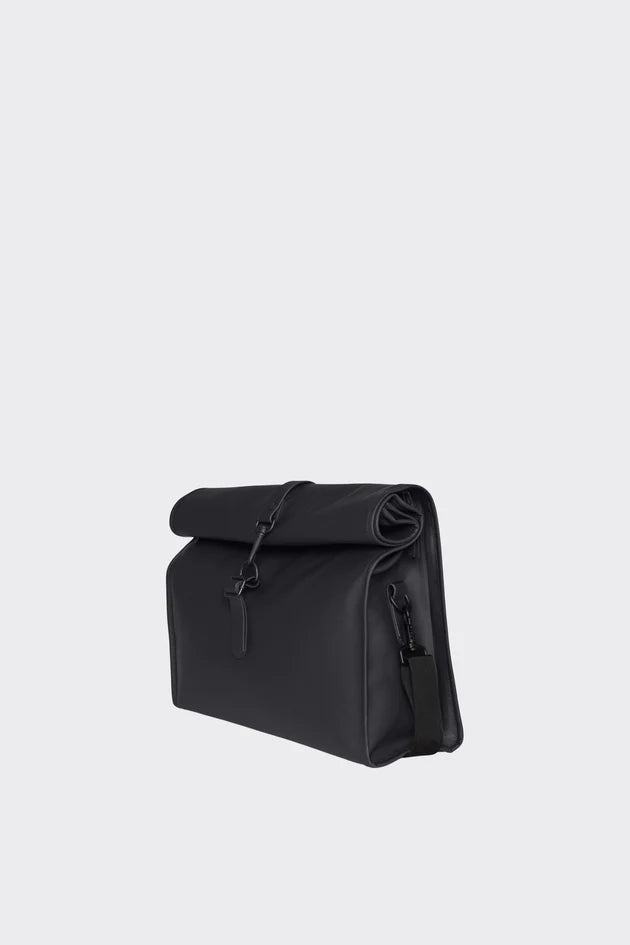 Rains - Rolltop Messenger - Black-Accessoires-13940