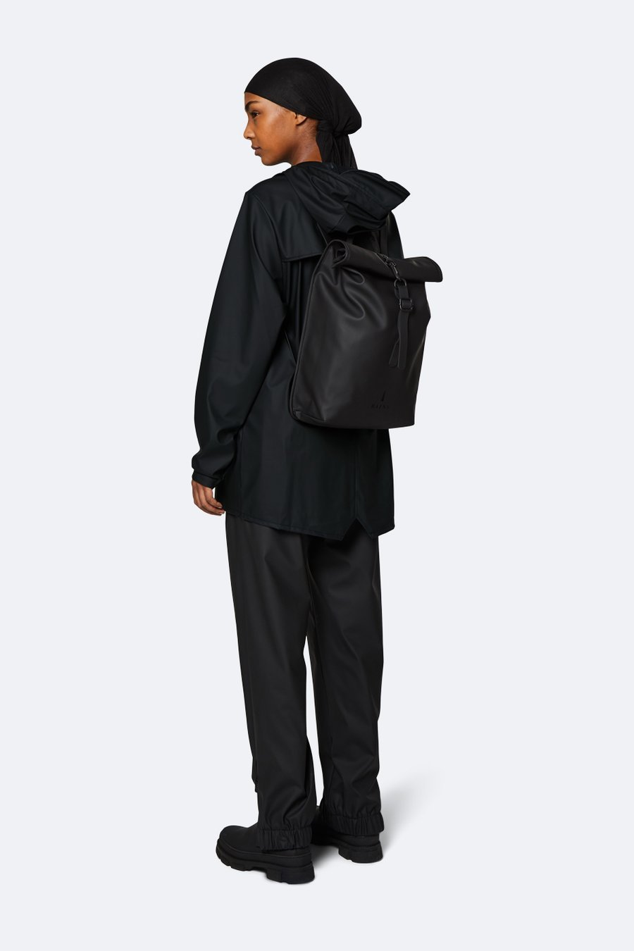 Rains - Rolltop mini - Black-Accessoires-1361