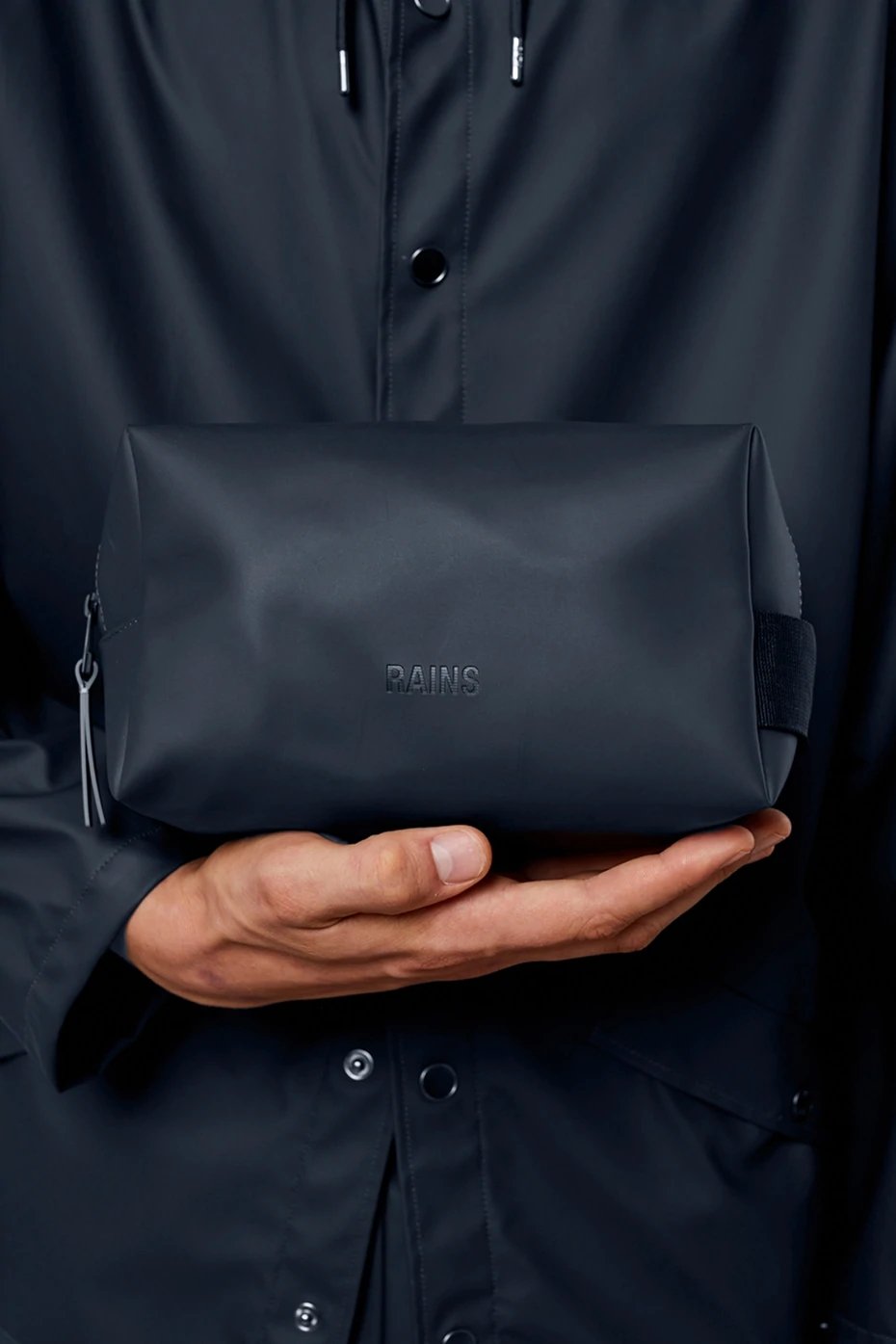 Rains - Wash Bag Small - Navy-Accessoires-1558
