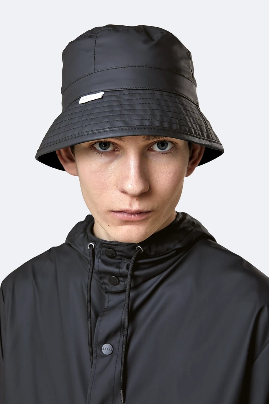Rains - Bucket Hat - Black-Accessoires-