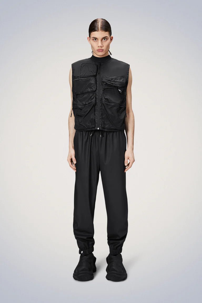 Rains - Regular Rain Pants - Black-Pantalons et Shorts-18580