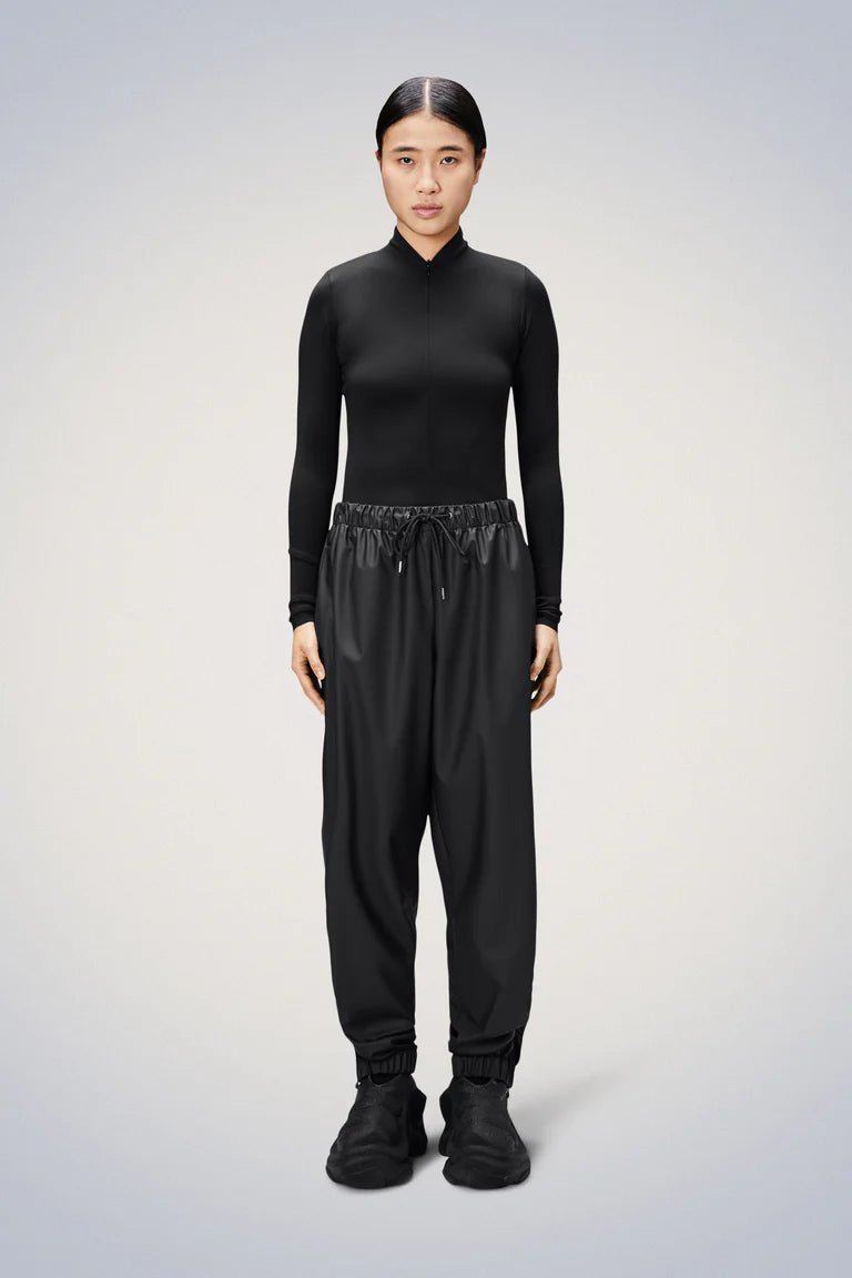 Rains - Regular Rain Pants - Black-Pantalons et Shorts-18580