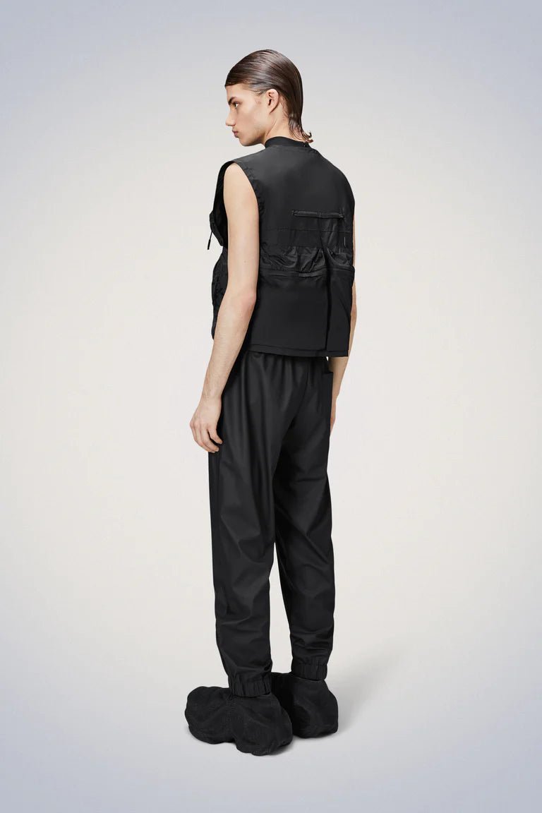 Rains - Regular Rain Pants - Black-Pantalons et Shorts-18580