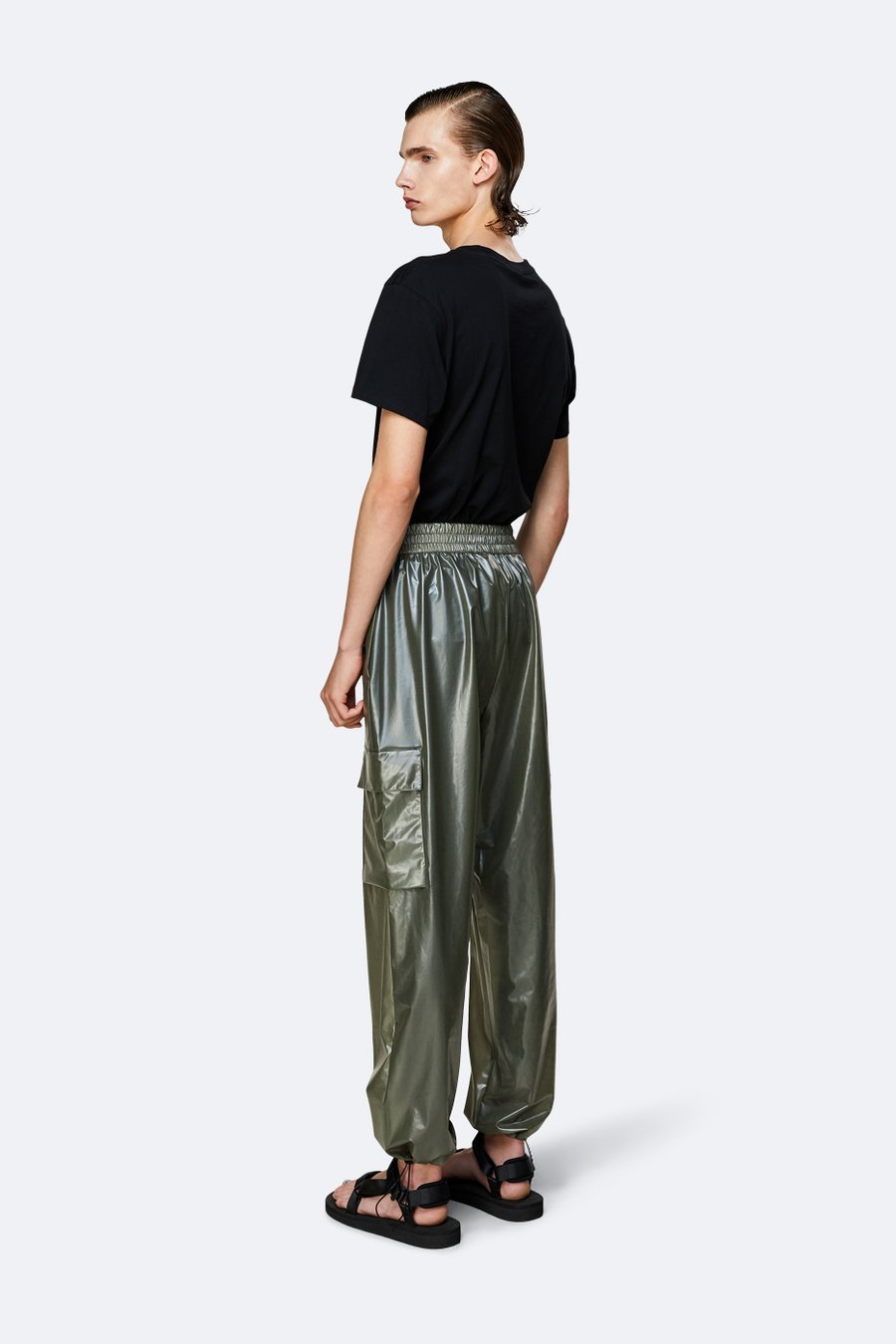 Rains - UltraLight Cargo Pants - Shadow Olive-Pantalons et Shorts-1847