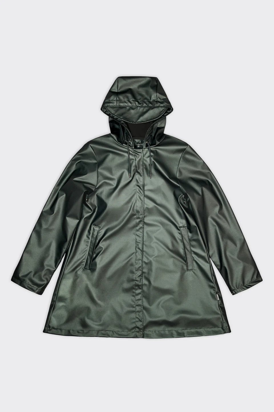 Rains - A-line Jacket - Silver Pine-Vestes et Manteaux-18340