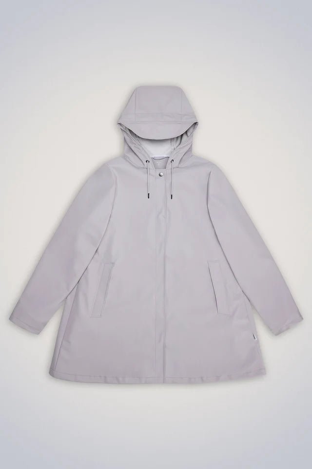 Rains - A-line W Jacket - Flint-Vestes et Manteaux-