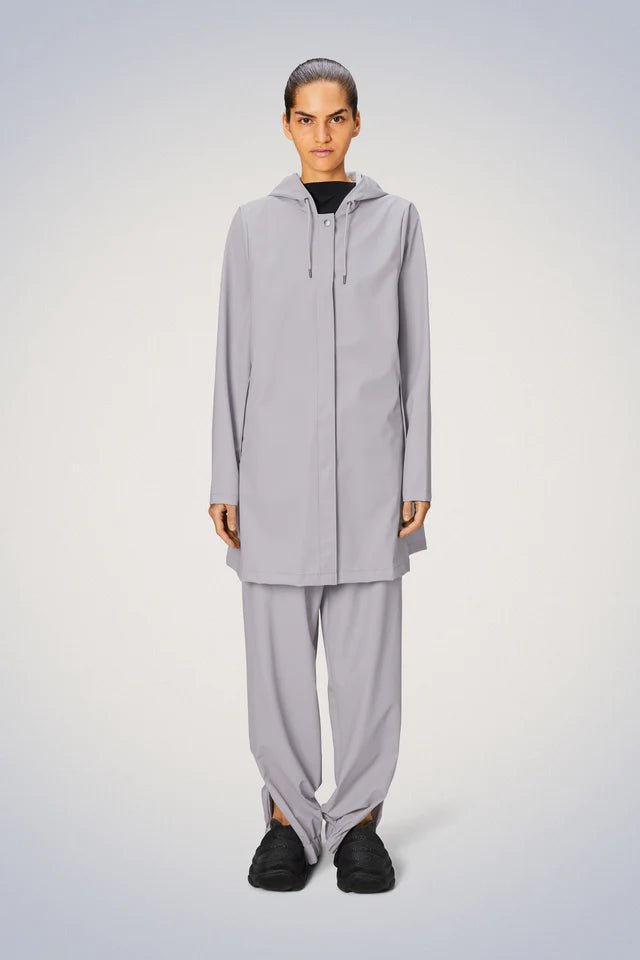 Rains - A-line W Jacket - Flint-Vestes et Manteaux-