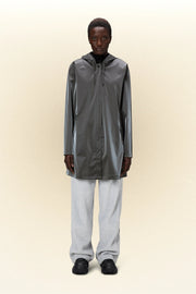 Rains - A-line W Jacket - Metallic Grey LIMITED EDITION-Vestes et Manteaux-18050