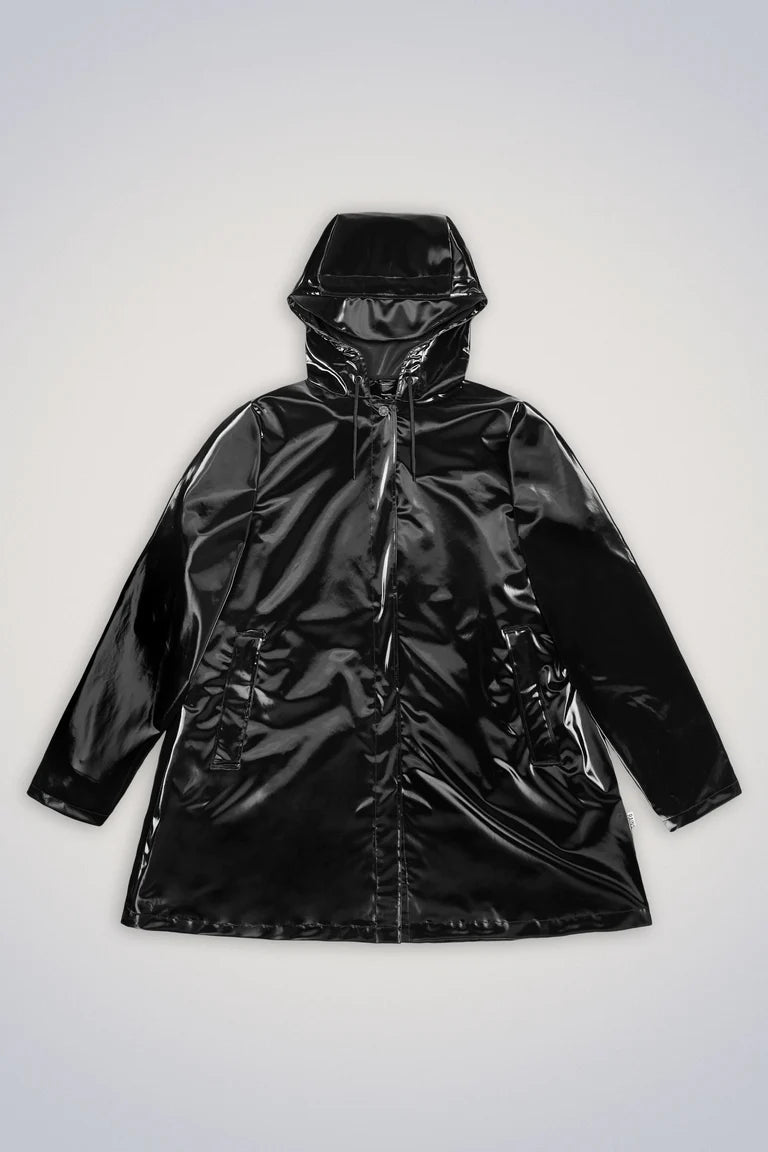 Rains - A-line W Jacket - Night-Vestes et Manteaux-18050