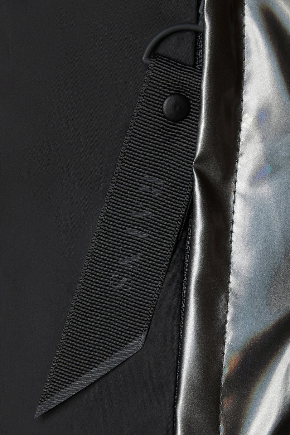 Rains - Boxy Puffer Jacket - Holographic Steel-Vestes et Manteaux-1522