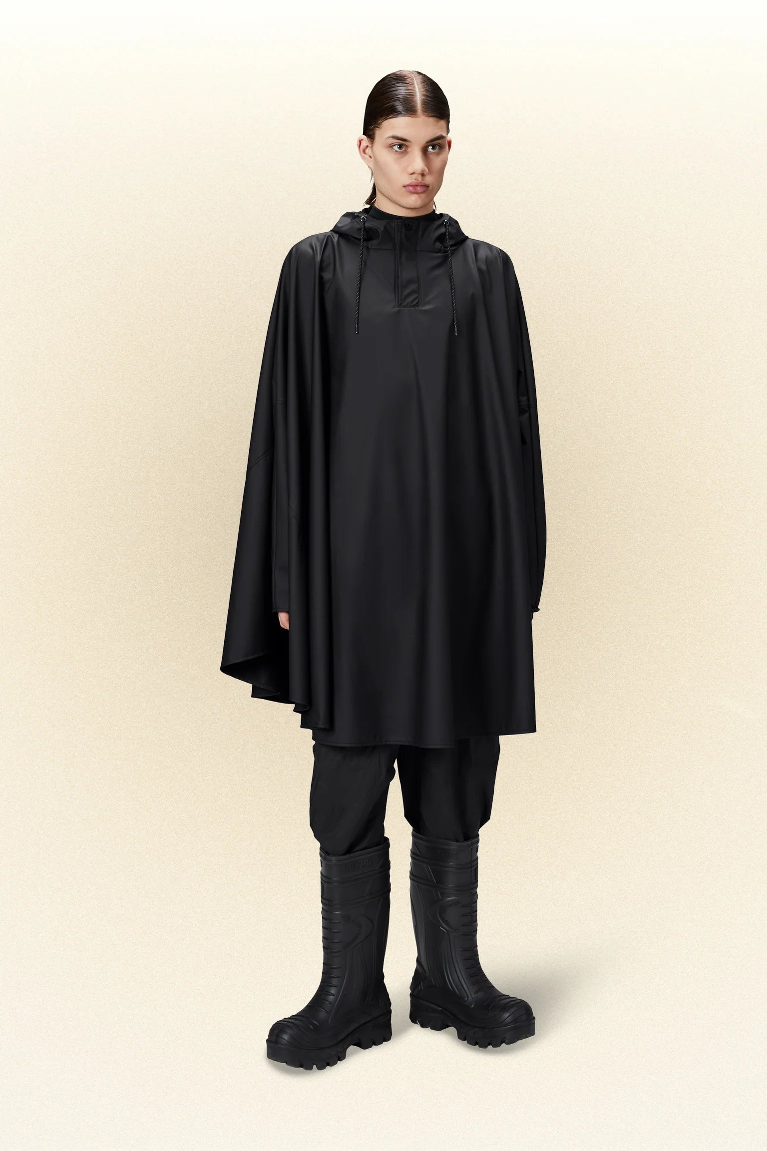 Rains - Cape - Black-Vestes et Manteaux-18800