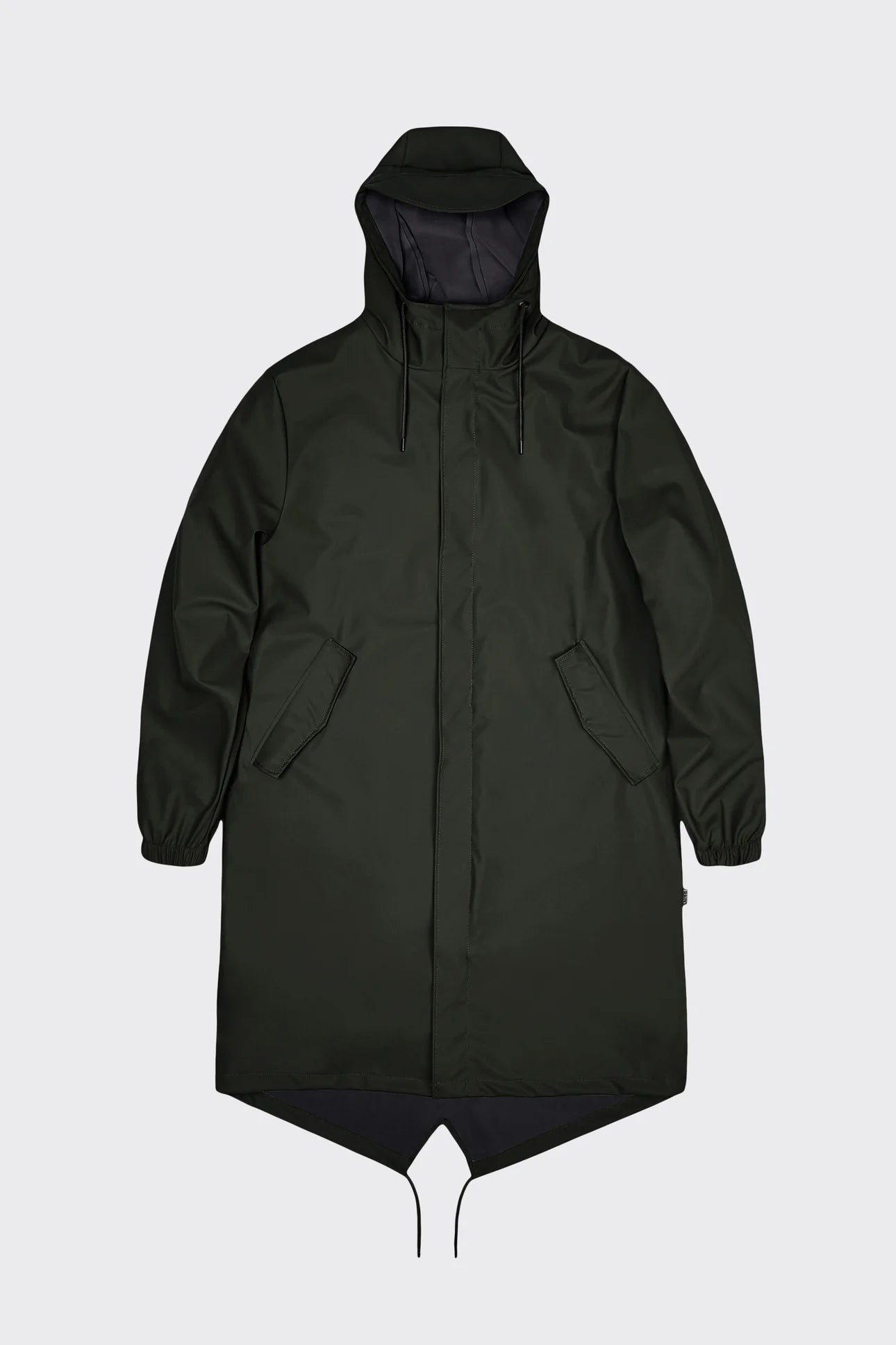 Rains - Fishtail Parka - Green-Vestes et Manteaux-18140
