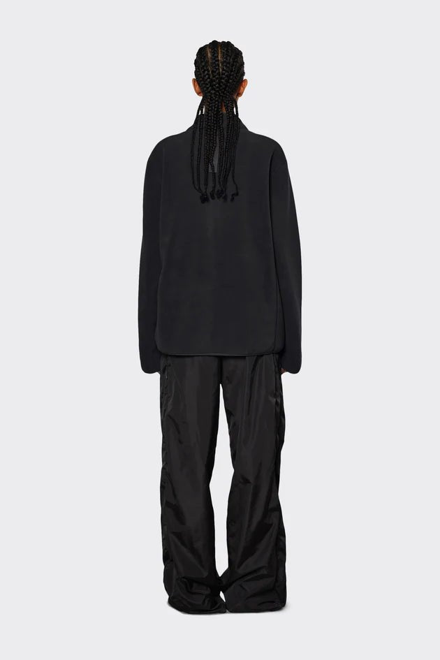 Rains - Fleece Pullover 18530 - Black-Vestes et Manteaux-18530