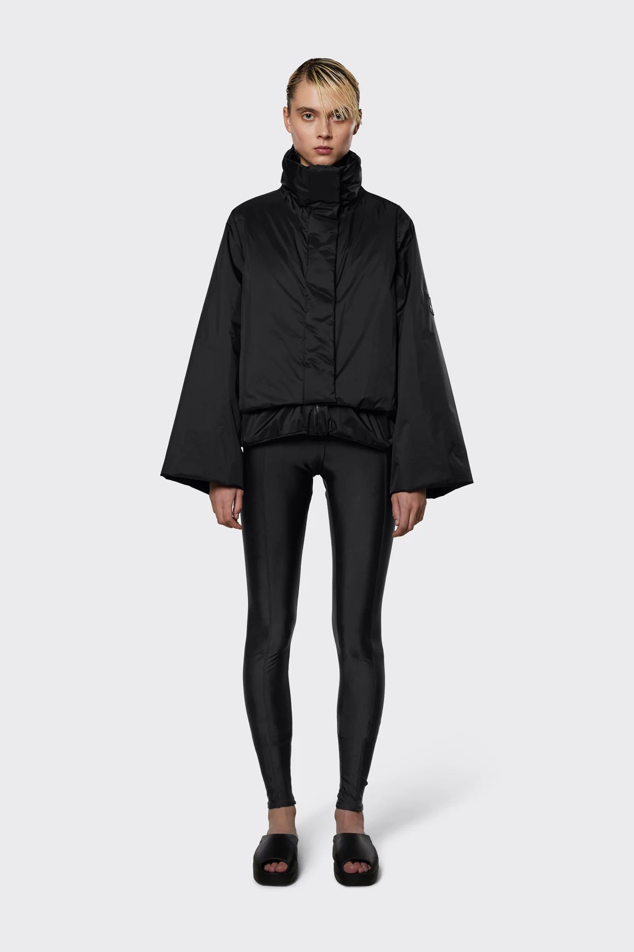 Rains - Fuse W Jacket 15440 - Black-Vestes et Manteaux-15530