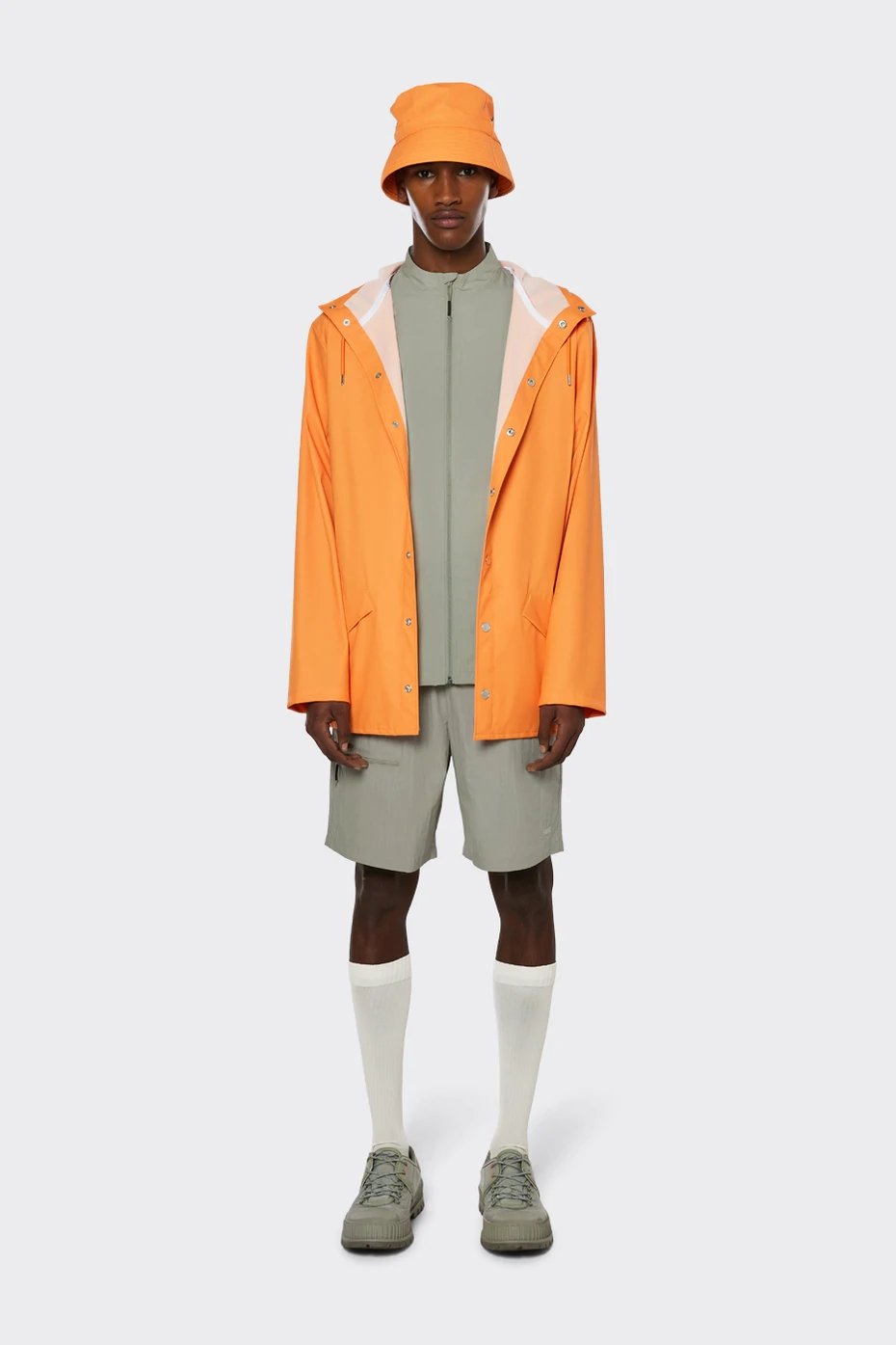 Rains - Jacket - Orange-Vestes et Manteaux-12010