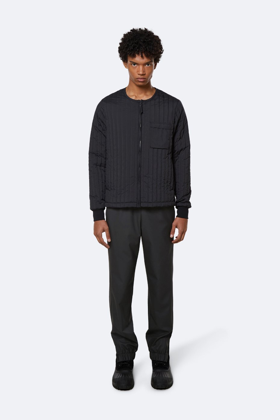 Rains - Liner Jacket - Black - Nouveauté-Vestes et Manteaux-1833