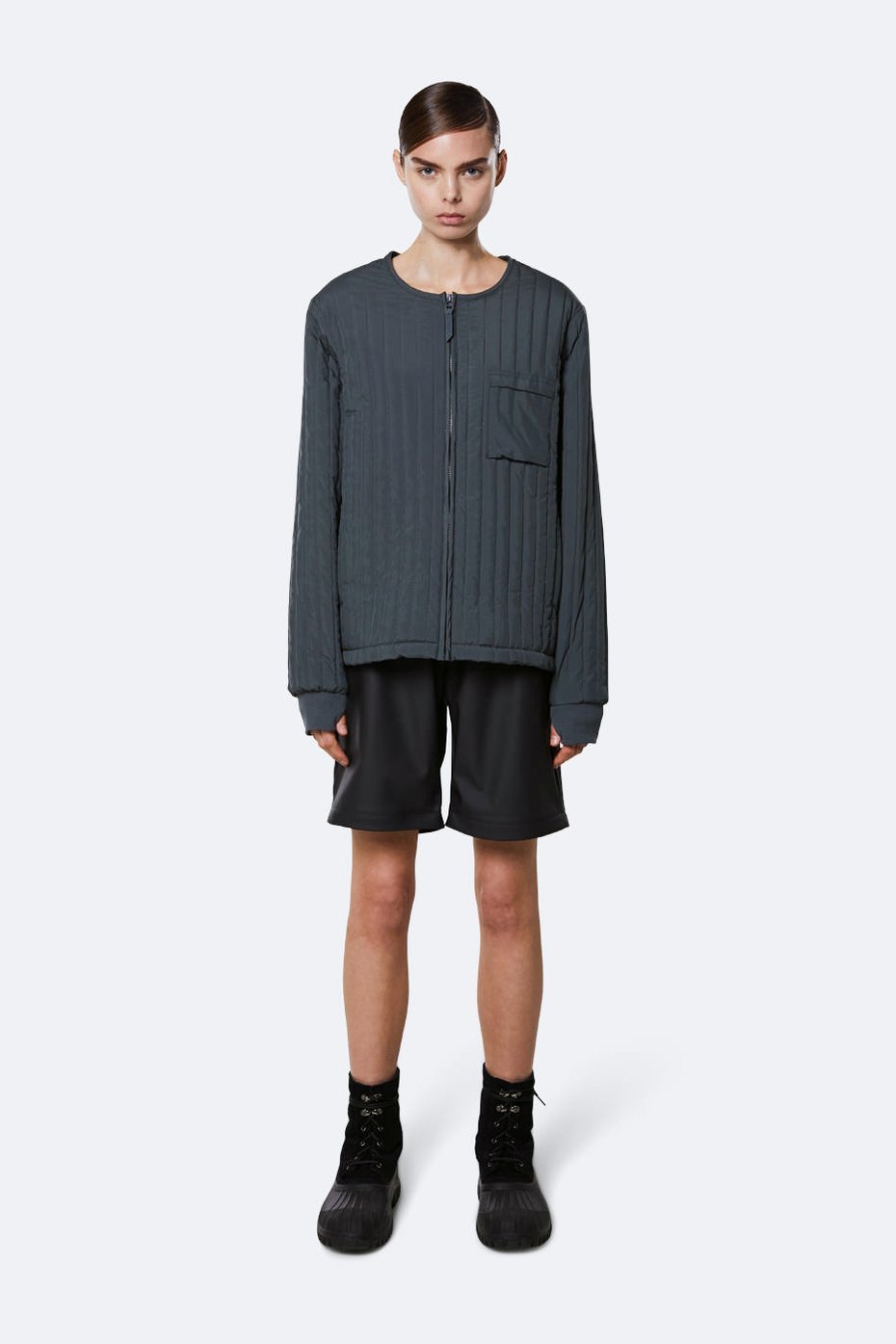 Rains - Liner Jacket - Slate - Nouveauté-Vestes et Manteaux-1833