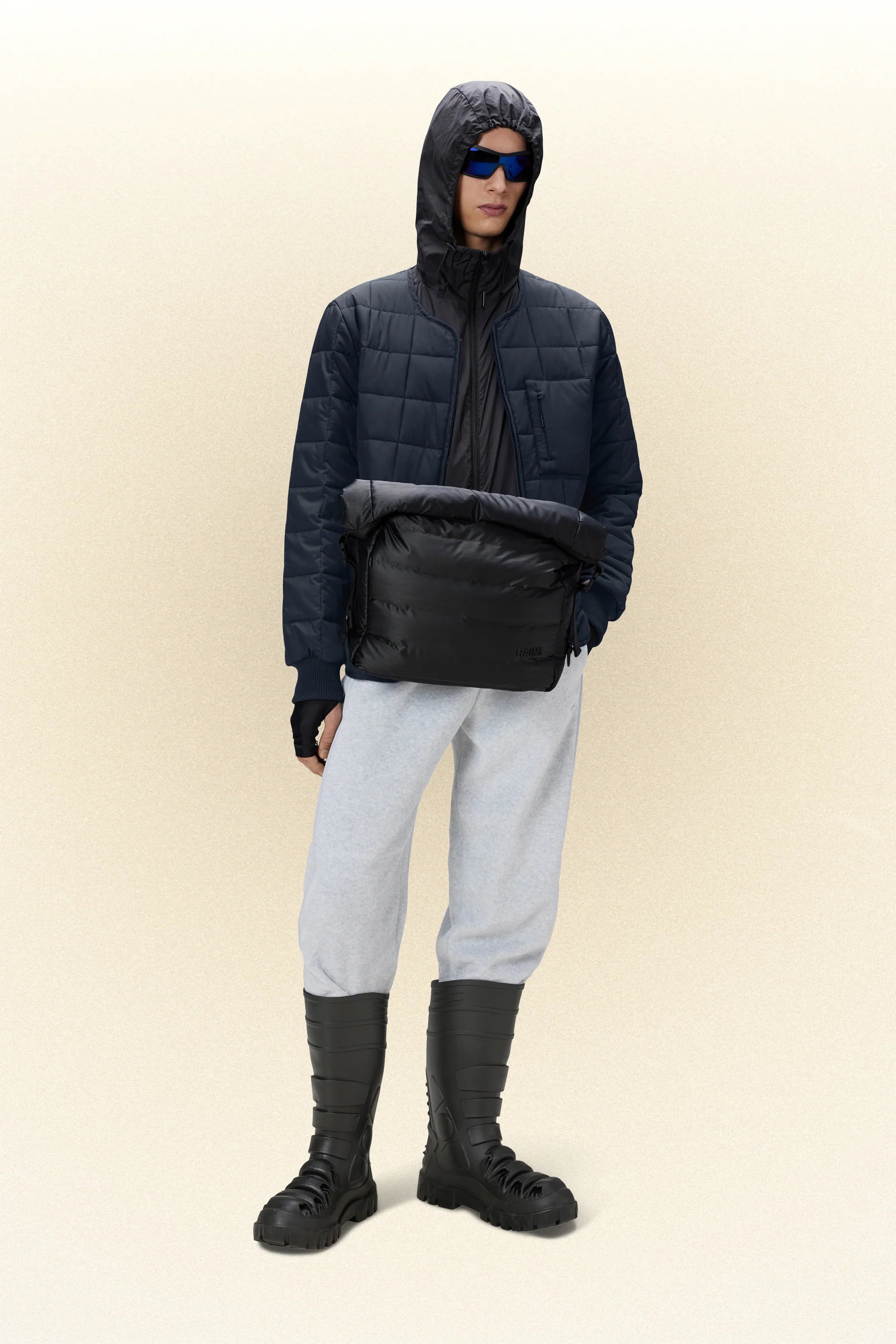 Rains - Liner Jacket W1T1 - Navy NEW EDITION-Vestes et Manteaux-18170