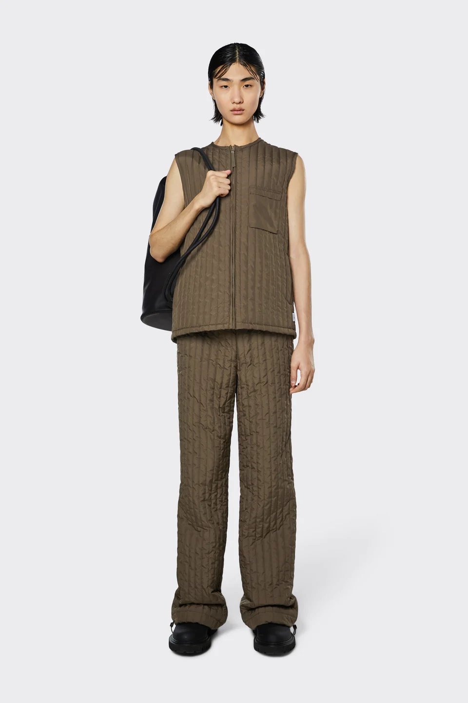 Rains - Liner Jacket - Wood-Vestes et Manteaux-18320