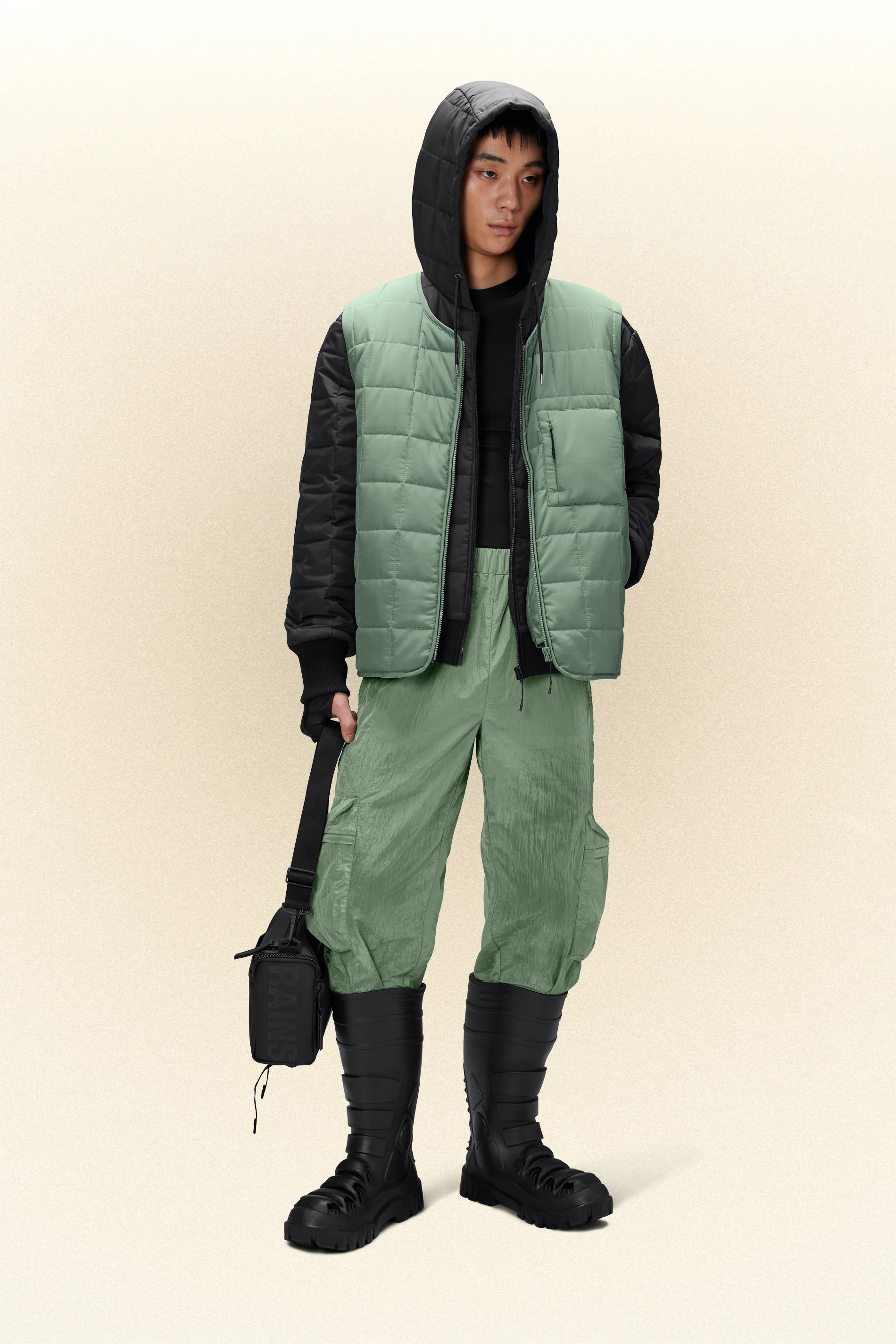 Rains - Liner Vest - Haze NEW EDITION-Vestes et Manteaux-18160