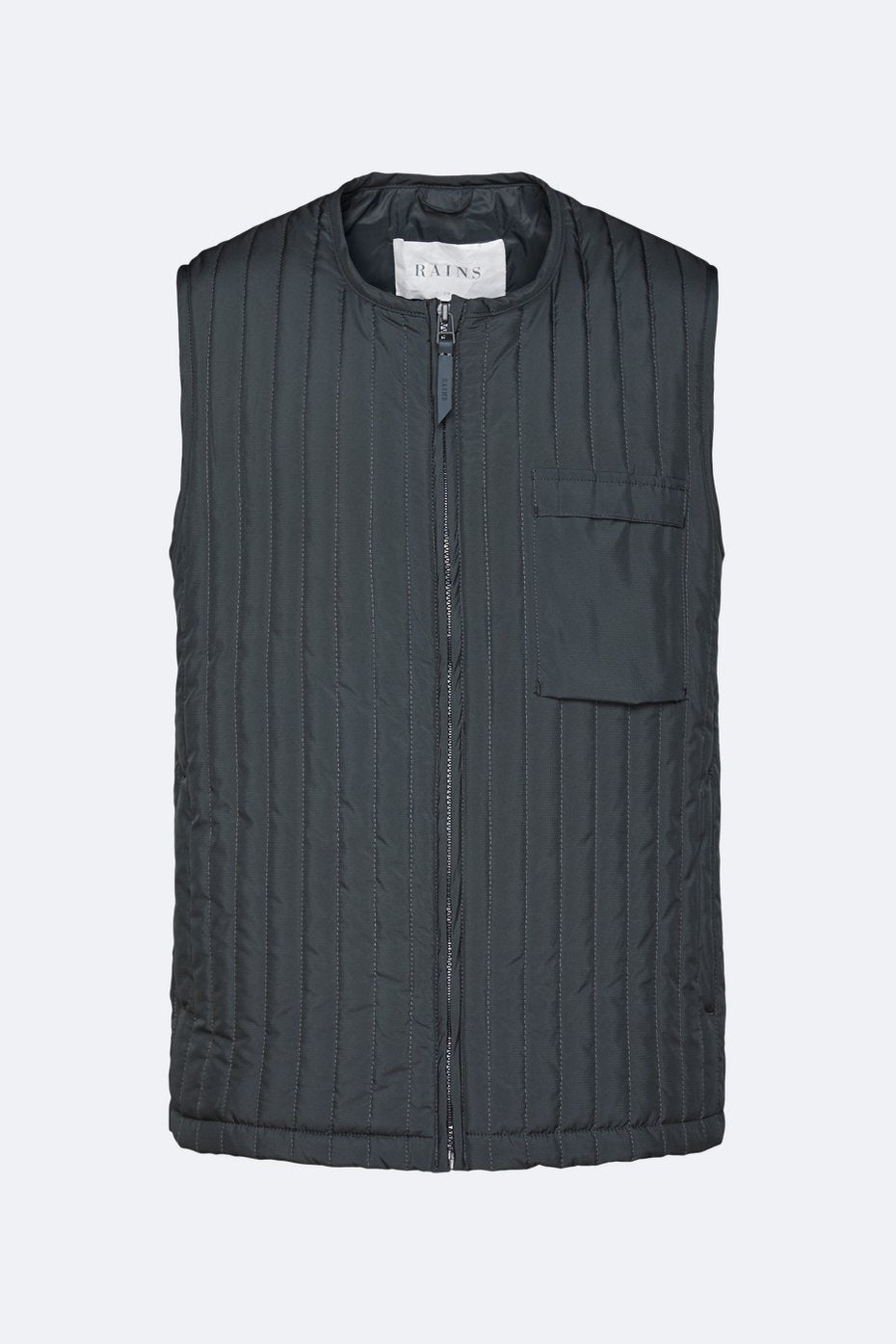 Rains - Liner Vest Slate-Vestes et Manteaux-1832