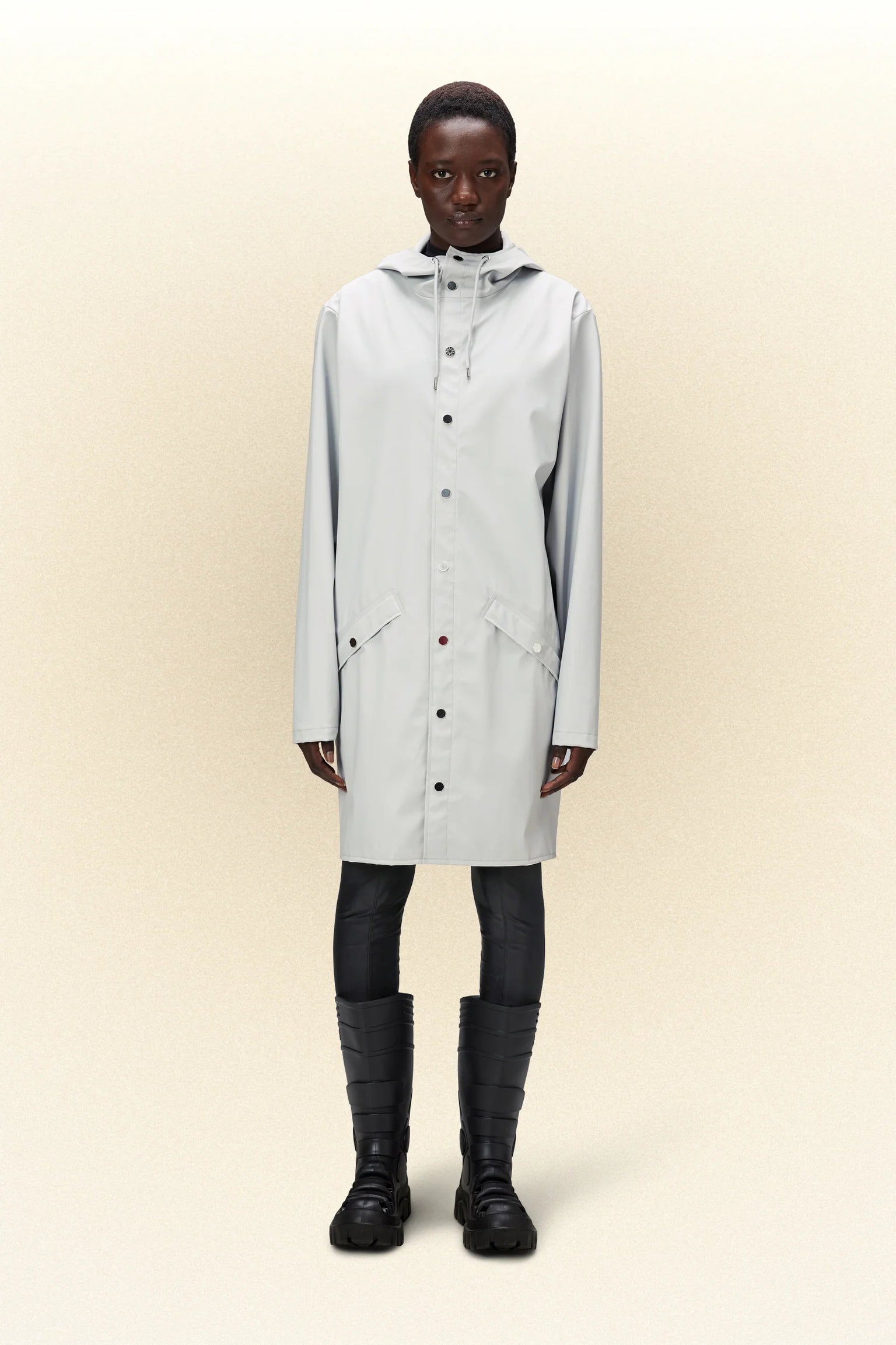 Rains - Long Jacket - Ash - LIMITED EDITION-Vestes et Manteaux-12020