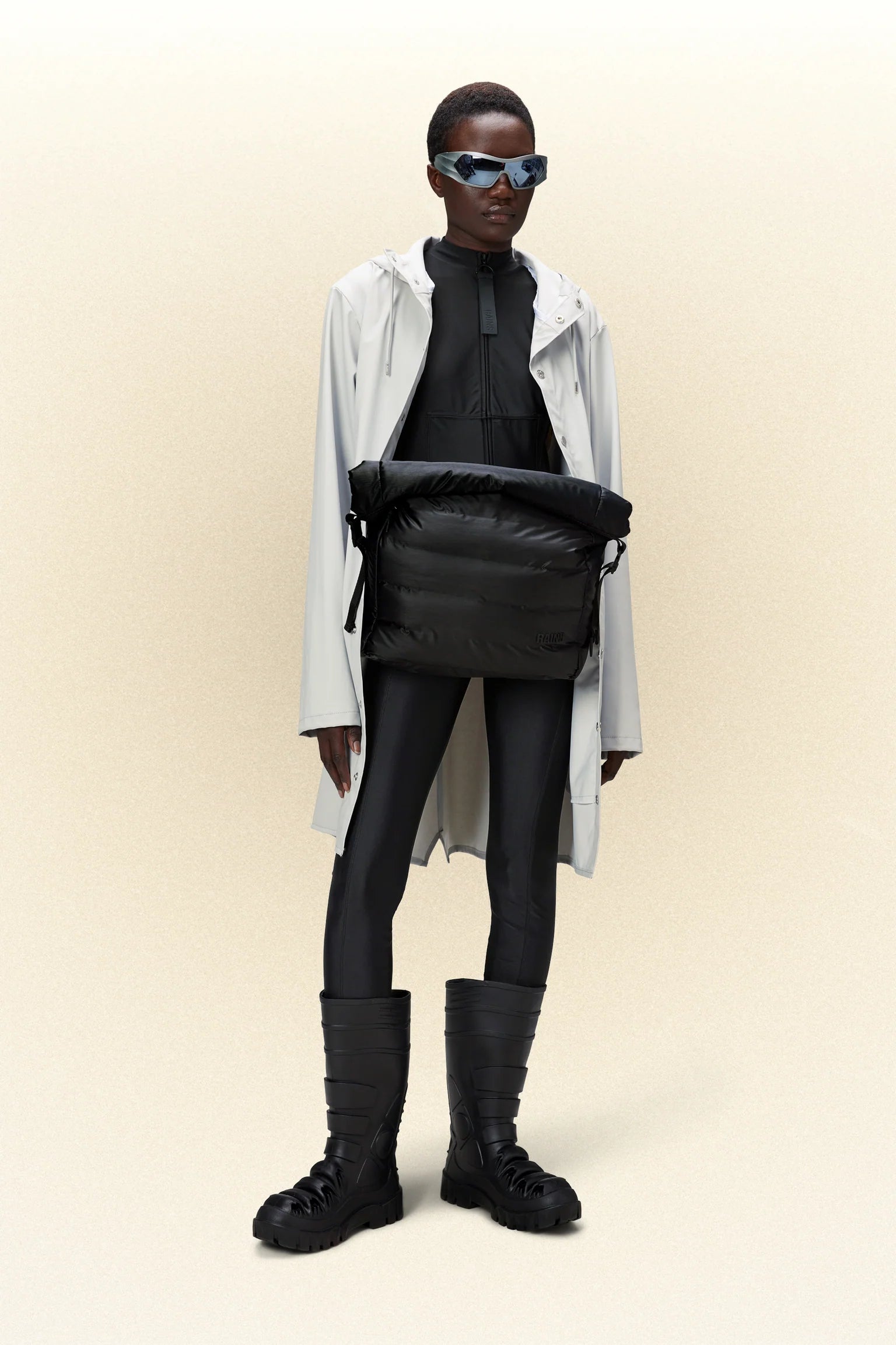 Rains - Long Jacket - Ash - LIMITED EDITION-Vestes et Manteaux-12020