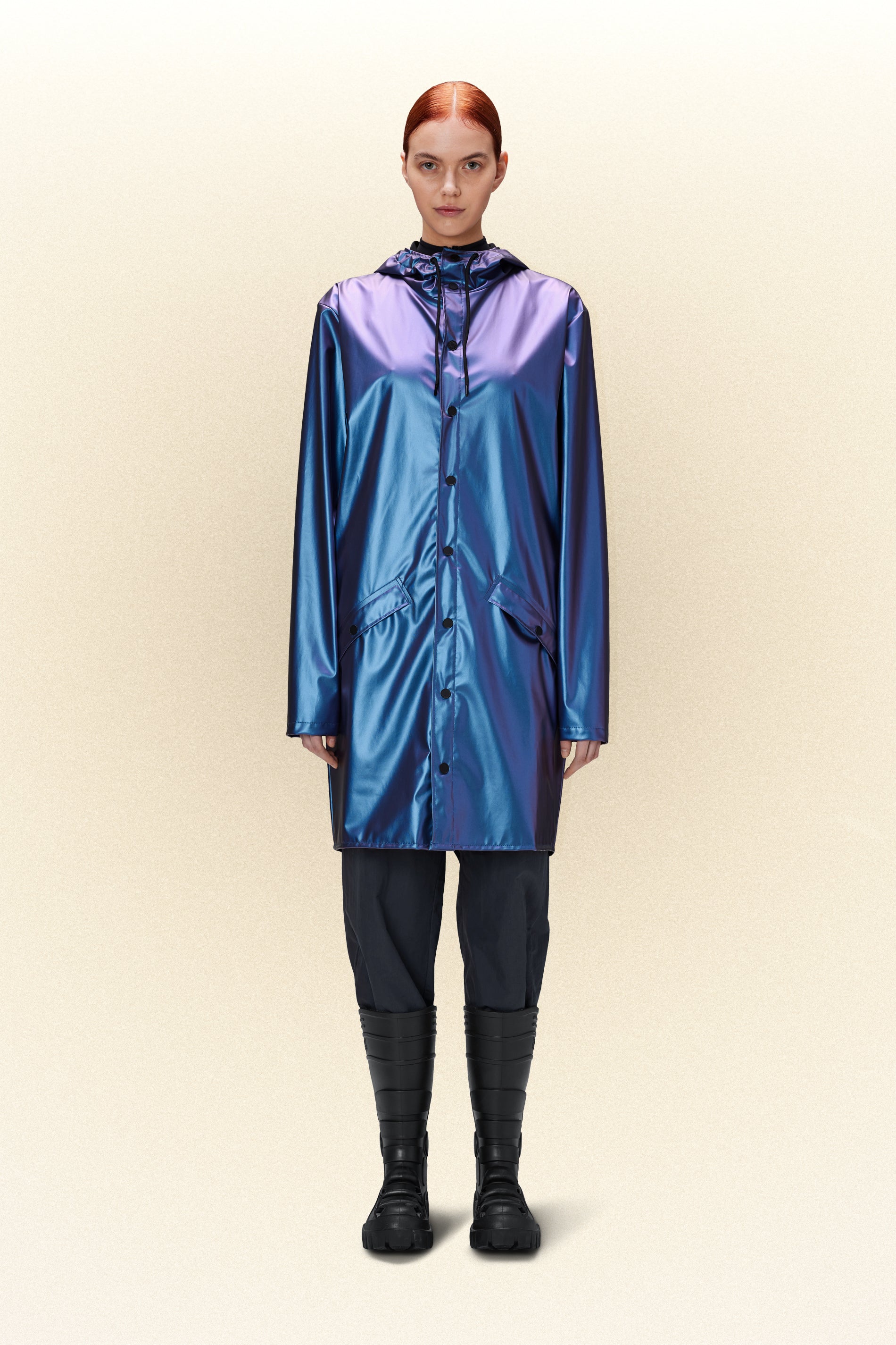 Rains - Long Jacket - Laser - LIMITED EDITION-Vestes et Manteaux-12020