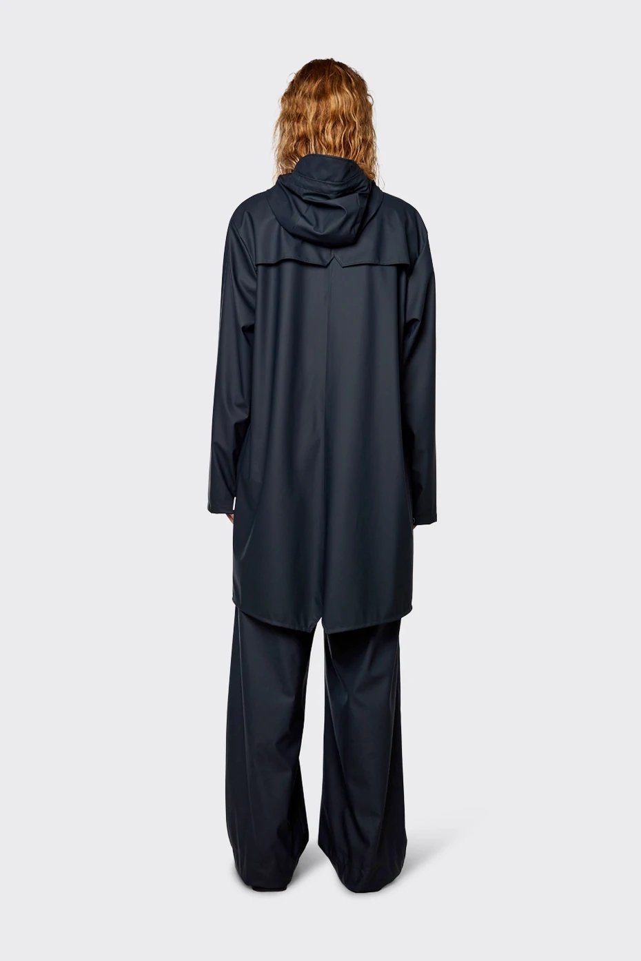 Rains - Long Jacket - Navy-Vestes et Manteaux-12020