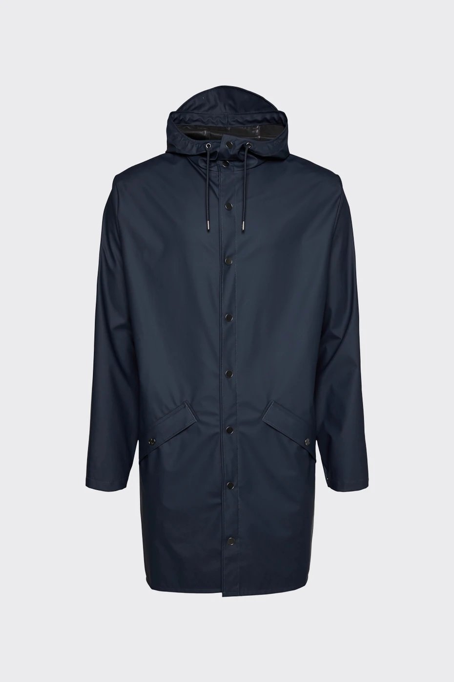 Rains - Long Jacket - Navy-Vestes et Manteaux-12020