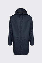 Rains - Long Jacket - Navy-Vestes et Manteaux-12020