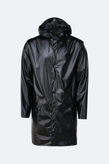 Rains - Long Jacket - Shiny Black-Vestes et Manteaux-1202