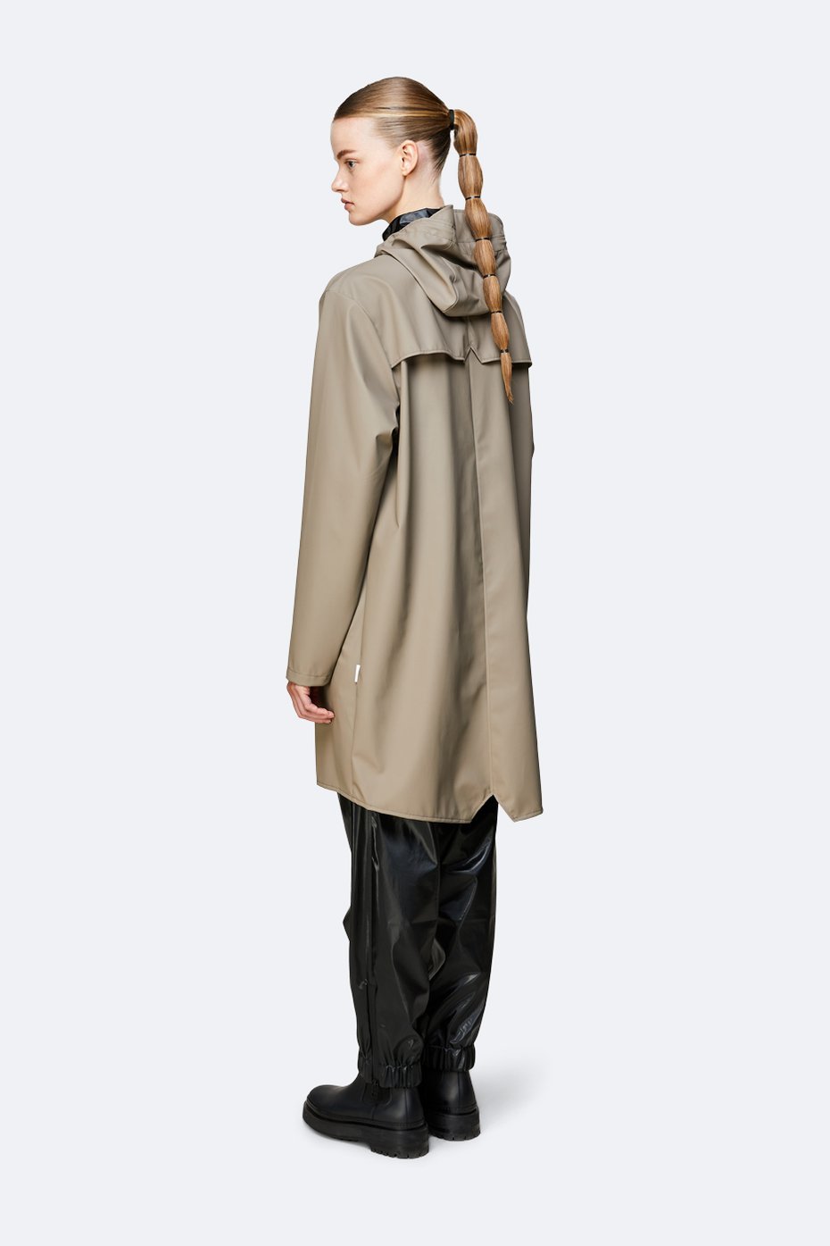 Rains - Long Jacket - Taupe-Vestes et Manteaux-1202