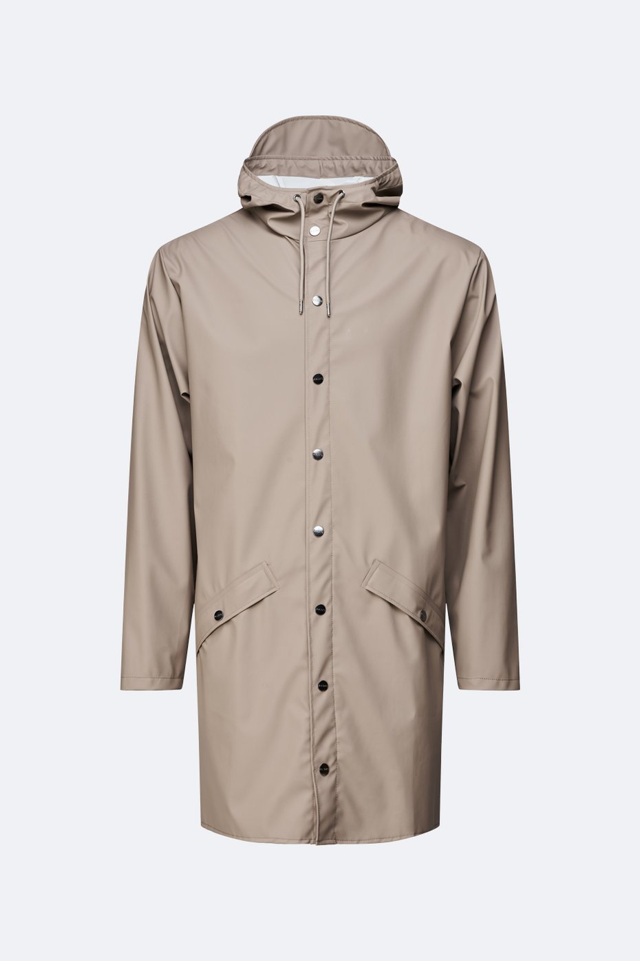 Rains - Long Jacket - Taupe-Vestes et Manteaux-1202