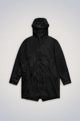 Rains - Long Jacket W3 - Black Grain-Vestes et Manteaux-12020