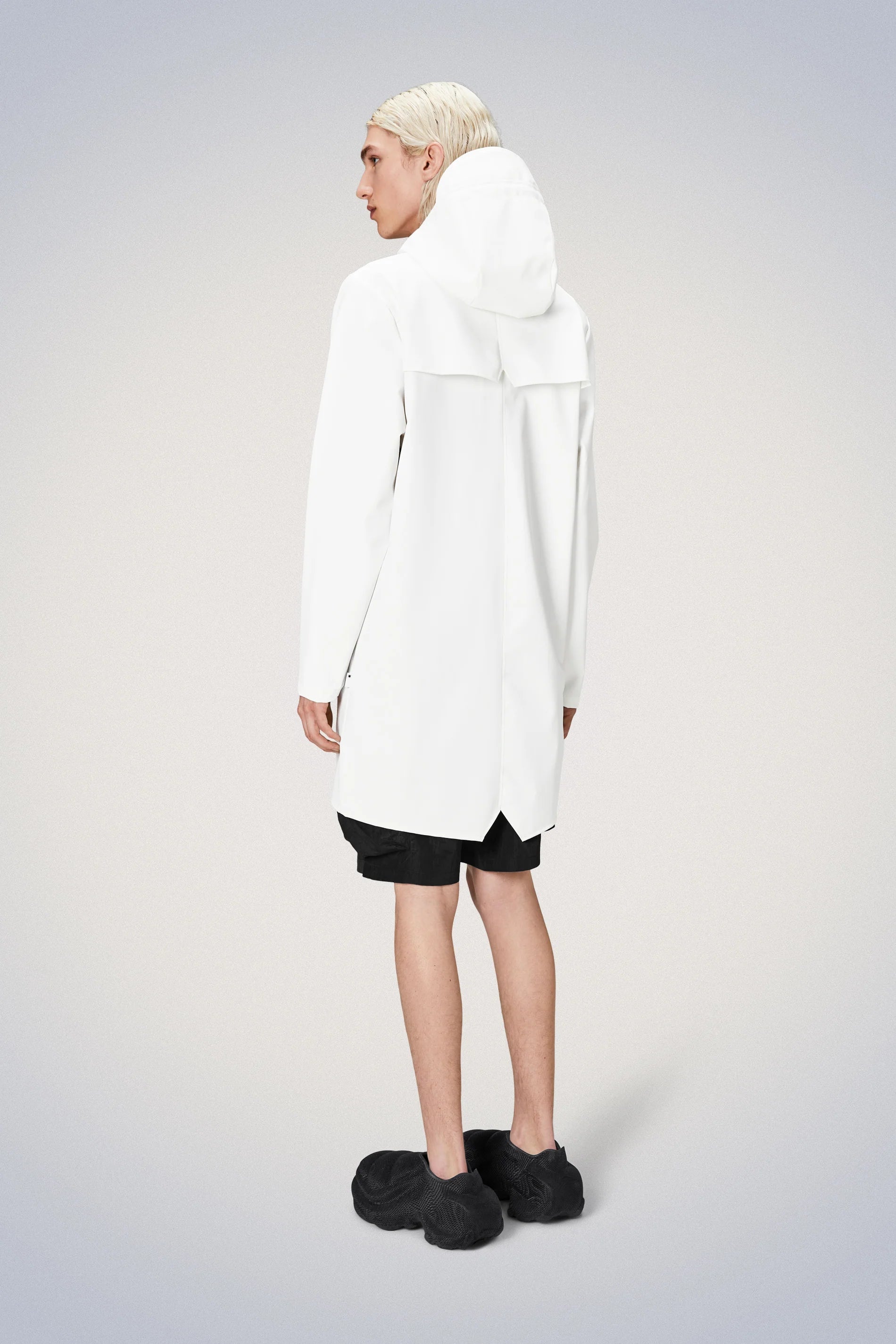 Rains - Long Jacket W3 - Powder-Vestes et Manteaux-12020