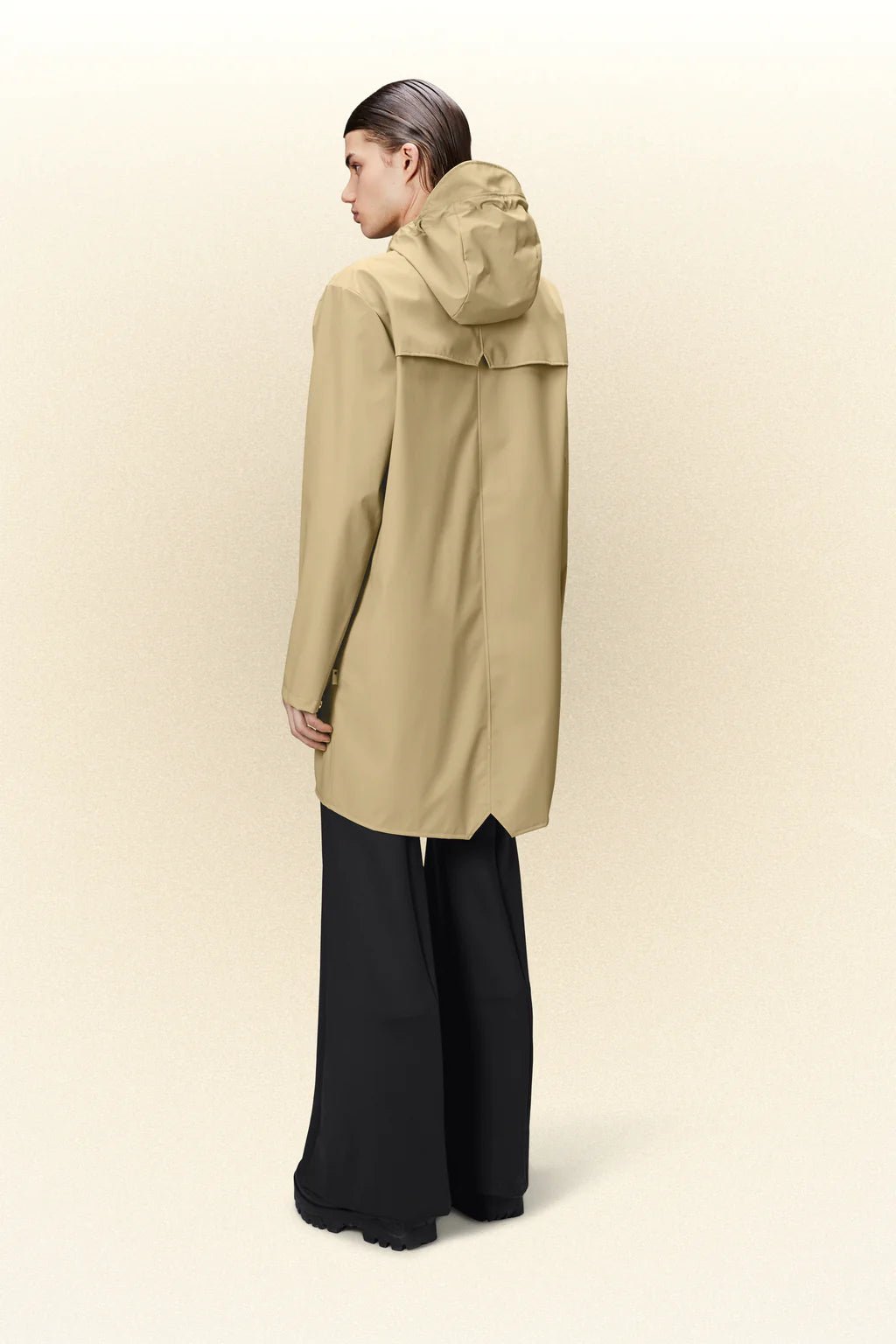 Rains - Long Jacket W3 - Sand-Vestes et Manteaux-12020