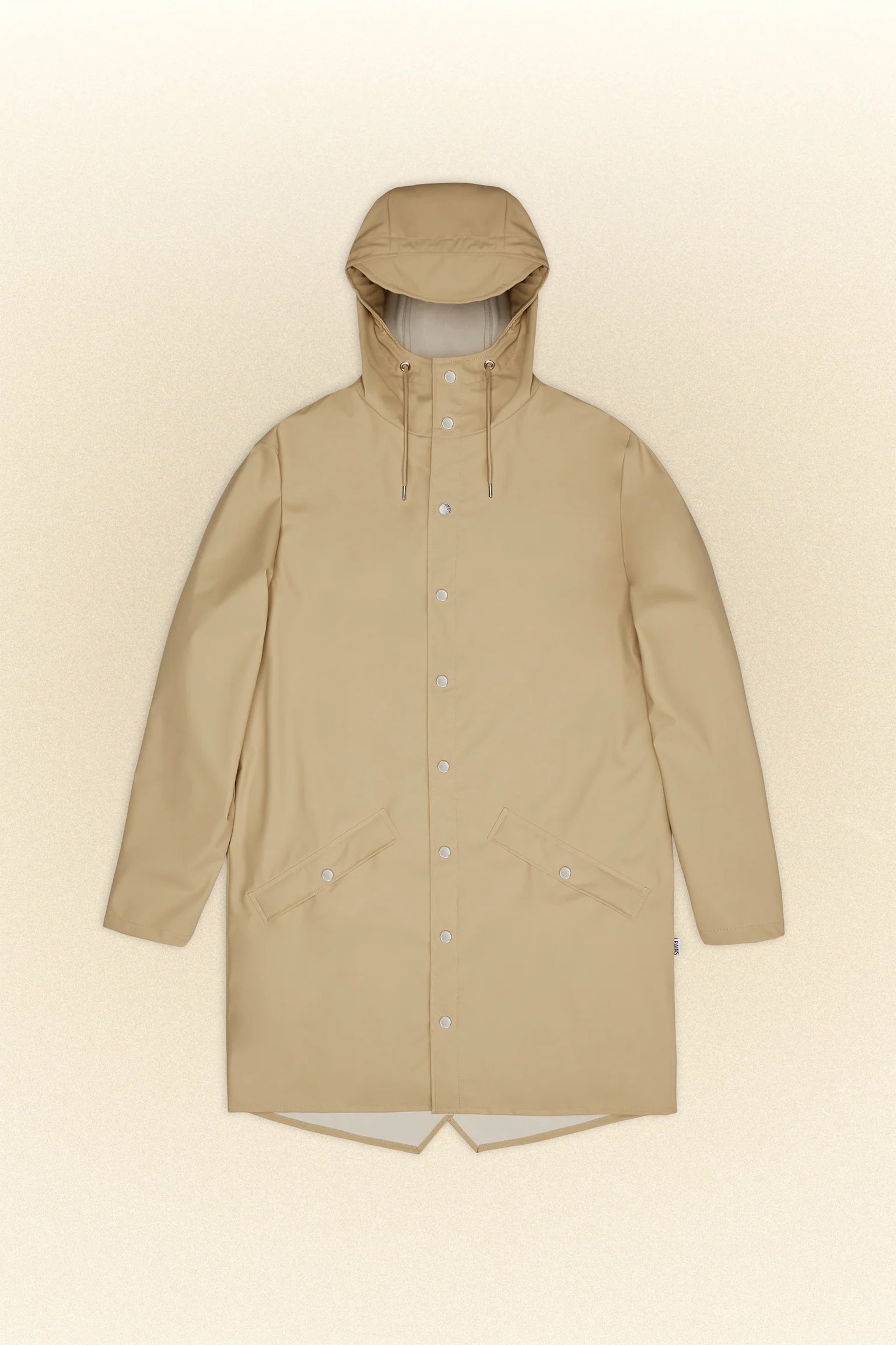 Rains - Long Jacket W3 - Sand-Vestes et Manteaux-12020