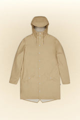 Rains - Long Jacket W3 - Sand-Vestes et Manteaux-12020