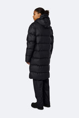Rains - Long Puffer Jacket Black – Doudoune Longue Noire - THERMAL-Vestes et Manteaux-1507