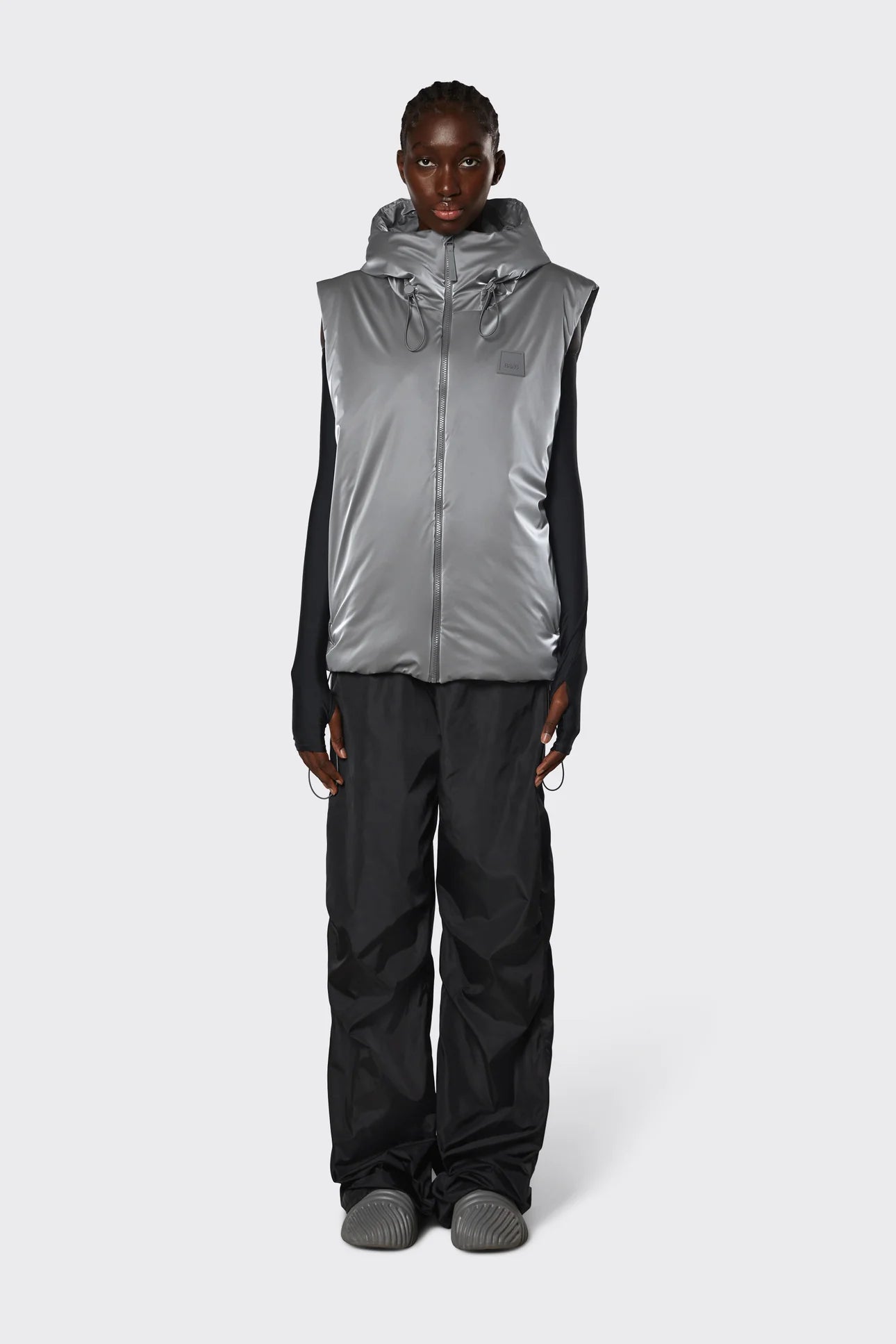 Rains - Loop Vest 15710 - Steel-Vestes et Manteaux-15710