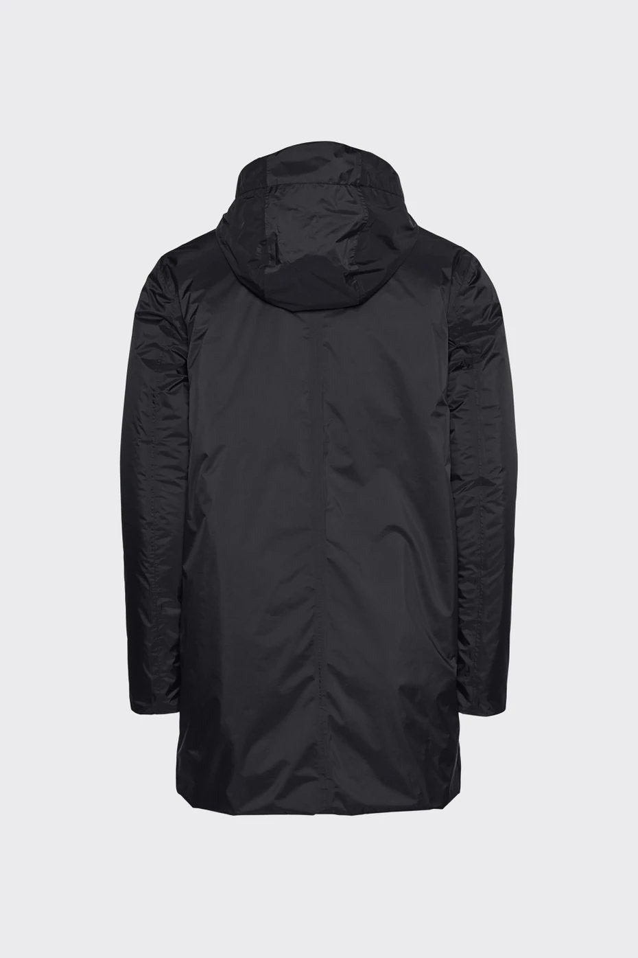Rains - Padded Nylon Coat - Black-Vestes et Manteaux-15480