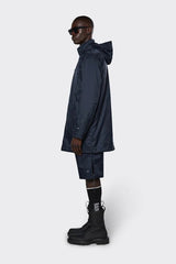 Rains - Padded Nylon Coat - Navy-Vestes et Manteaux-15480