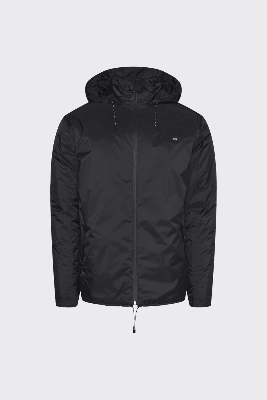 Rains - Padded Nylon Jacket - Black-Vestes et Manteaux-