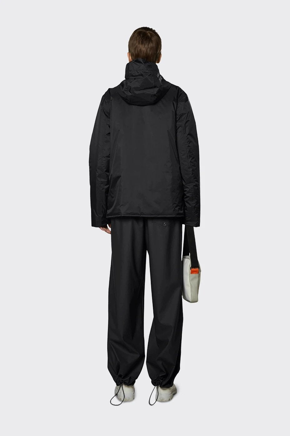 Rains - Padded Nylon Jacket - Black-Vestes et Manteaux-