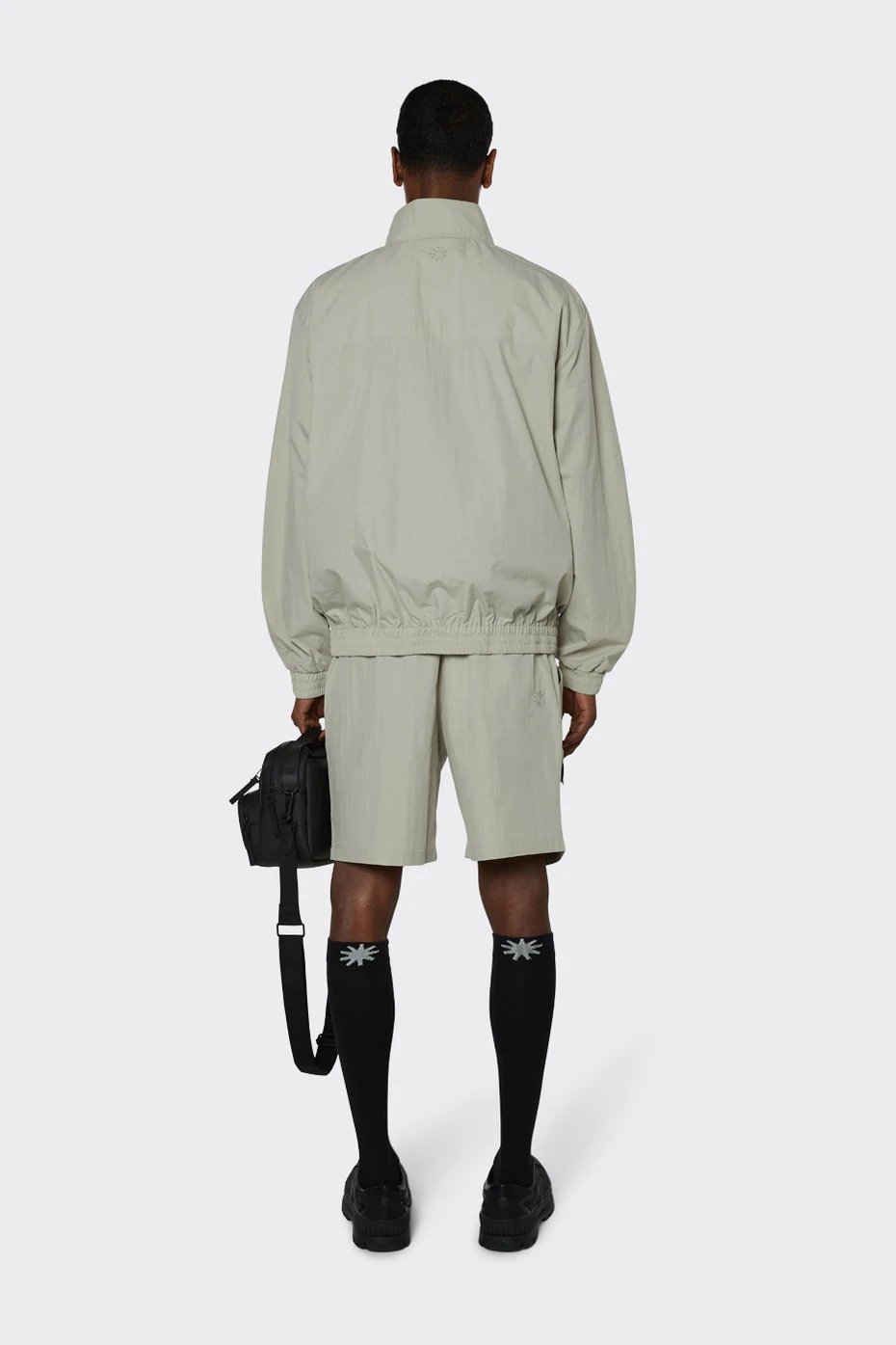 Rains - Woven Jacket - Cement-Vestes et Manteaux-18680