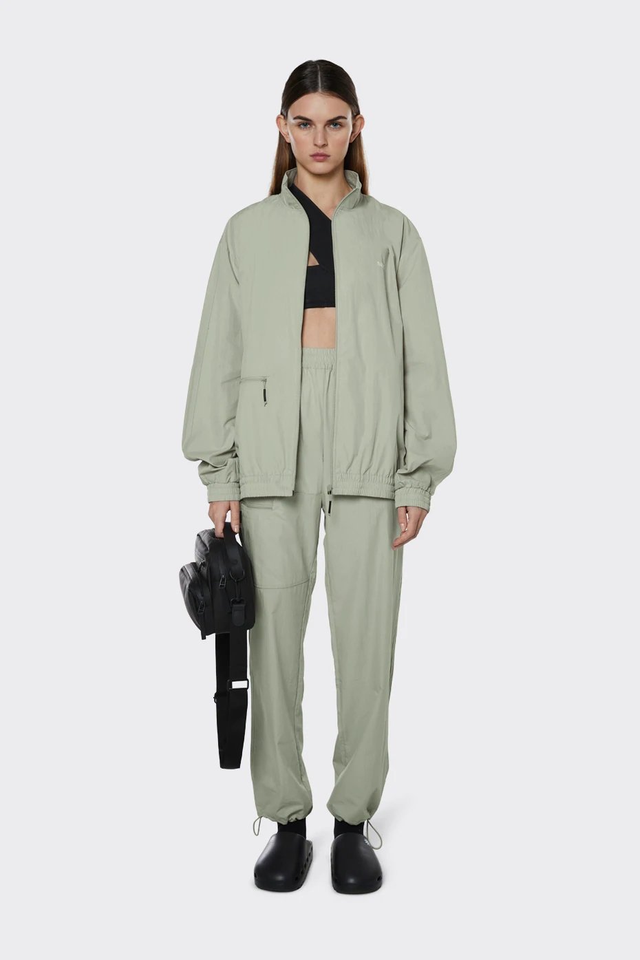 Rains - Woven Jacket - Cement-Vestes et Manteaux-18680