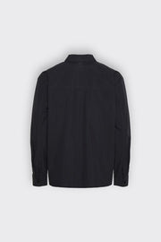 Rains - Woven Shirt Black-Vestes et Manteaux-18690