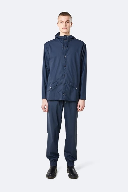 Rains - Jacket Blue - Veste imperméable bleu UNISEXE-Vestes et Manteaux-1201